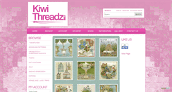Desktop Screenshot of kiwithreadz.com