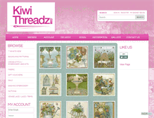Tablet Screenshot of kiwithreadz.com